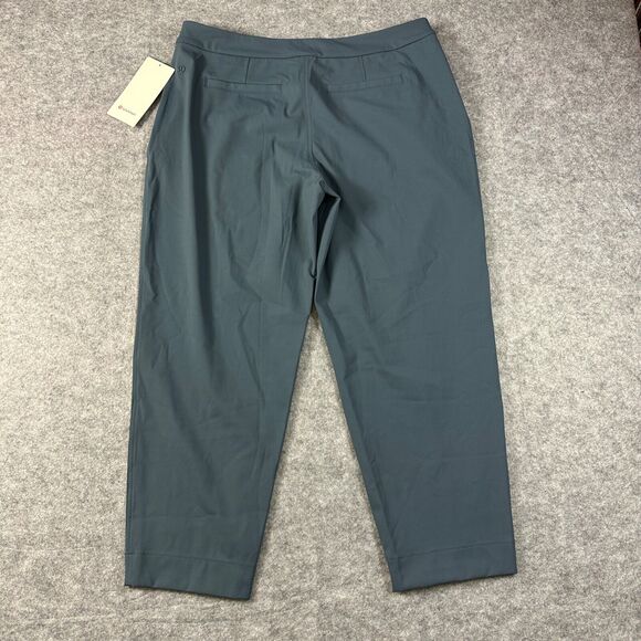 NWT lululemon Tapered-Leg Mid-Rise Pant 7/8 Length Luxtreme Iron Blue Size XL - Picture 9 of 13